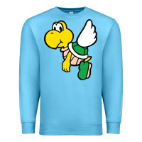 Ocean Blue koopa troopa Premium Sweatshirt - linhVisuals