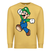 Antique Gold luigi Premium Sweatshirt - linhVisuals