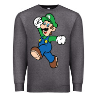 Charcoal Heather luigi Premium Sweatshirt - linhVisuals