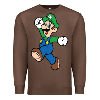 Chestnut luigi Premium Sweatshirt - linhVisuals