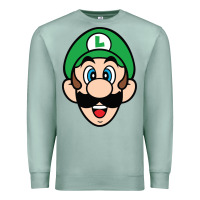 Seafoam luigi Premium Sweatshirt - linhVisuals