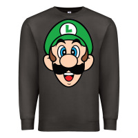 Smoke luigi Premium Sweatshirt - linhVisuals