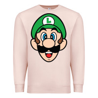 Pale Pink luigi Premium Sweatshirt - linhVisuals