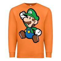 Carrot paper luigi Premium Sweatshirt - linhVisuals