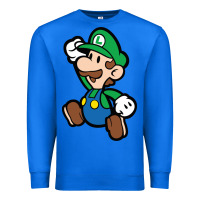 True Royal paper luigi Premium Sweatshirt - linhVisuals