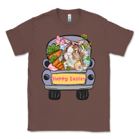 Chestnut Happy Easter bunny truck Easter Day Classic Tee - CowGirlArtShop