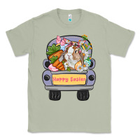 Matcha Happy Easter bunny truck Easter Day Classic Tee - CowGirlArtShop