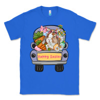 True Royal Happy Easter bunny truck Easter Day Classic Tee - CowGirlArtShop