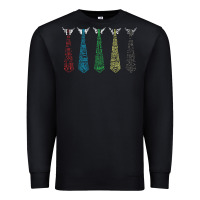 Black Tally Hall Ties Premium Sweatshirt - linhVisuals