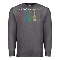 Charcoal Heather Tally Hall Ties Premium Sweatshirt - linhVisuals