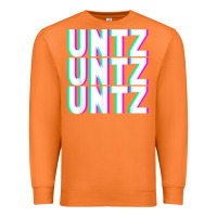 Carrot untz untz untz techno dubstep riddim raver dj party t shirt Premium Sweatshirt - linhVisuals