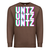 Chestnut untz untz untz techno dubstep riddim raver dj party t shirt Premium Sweatshirt - linhVisuals