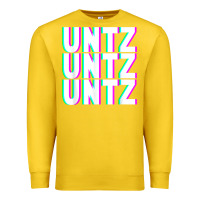 Lemon untz untz untz techno dubstep riddim raver dj party t shirt Premium Sweatshirt - linhVisuals