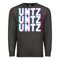 Smoke untz untz untz techno dubstep riddim raver dj party t shirt Premium Sweatshirt - linhVisuals
