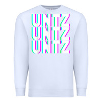 White untz untz untz techno dubstep riddim raver dj party t shirt Premium Sweatshirt - linhVisuals
