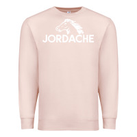 Pale Pink Jordache Premium Sweatshirt - linhVisuals