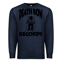 Navy death row record Premium Sweatshirt - linhVisuals