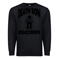Black death row record Premium Sweatshirt - linhVisuals