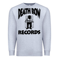 Heather Grey death row record Premium Sweatshirt - linhVisuals