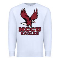 White nccu eagles Premium Sweatshirt - linhVisuals