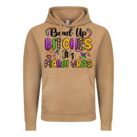Vintage Camel bead up bitches it s mardi gras Vintage Hoodie - LillyAllenDesigns