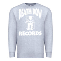 Heather Grey death row record Premium Sweatshirt - linhVisuals