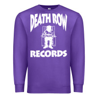 Purple death row record Premium Sweatshirt - linhVisuals