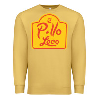 Antique Gold el pollo loco Premium Sweatshirt - linhVisuals