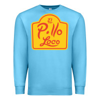 Ocean Blue el pollo loco Premium Sweatshirt - linhVisuals