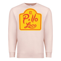 Pale Pink el pollo loco Premium Sweatshirt - linhVisuals