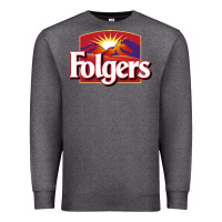 Charcoal Heather folgers Premium Sweatshirt - linhVisuals