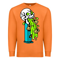 Carrot skull pez Premium Sweatshirt - linhVisuals