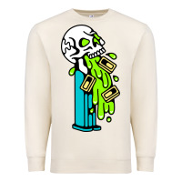 Sandshell skull pez Premium Sweatshirt - linhVisuals