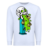 White skull pez Premium Sweatshirt - linhVisuals