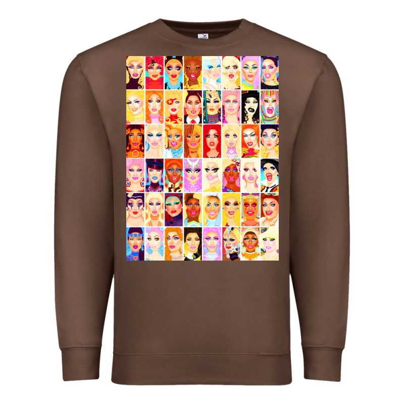 Drag Royalty   Rupauls Drag Race Premium Sweatshirt by linhVisuals | Teevron
