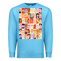 Ocean Blue drag royalty   rupauls drag race Premium Sweatshirt - linhVisuals