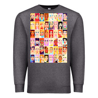 Charcoal Heather drag royalty   rupauls drag race Premium Sweatshirt - linhVisuals