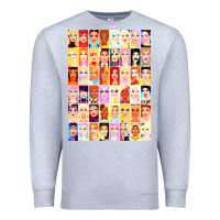 Heather Grey drag royalty   rupauls drag race Premium Sweatshirt - linhVisuals