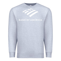 Heather Grey Financial services company america Premium Sweatshirt - linhVisuals