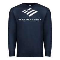 Navy Financial services company america Premium Sweatshirt - linhVisuals