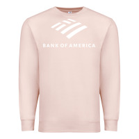 Pale Pink Financial services company america Premium Sweatshirt - linhVisuals