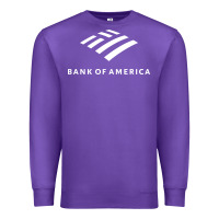 Purple Financial services company america Premium Sweatshirt - linhVisuals