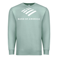 Seafoam Financial services company america Premium Sweatshirt - linhVisuals