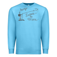 George Lassos The Moon   Its A Wonderful Life Premium Sweatshirt | Teevron