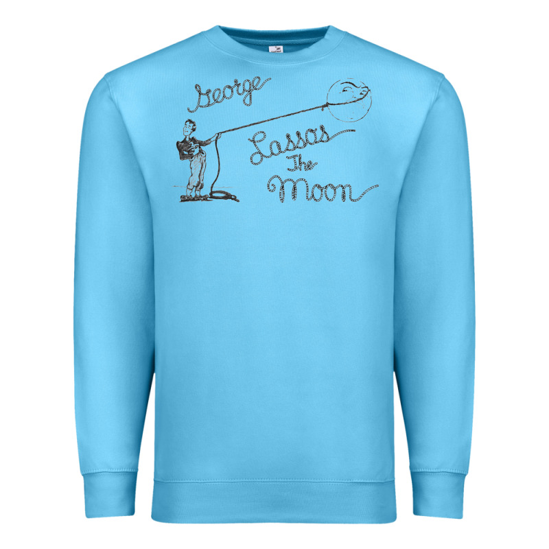 George Lassos The Moon   Its A Wonderful Life Premium Sweatshirt by linhVisuals | Teevron