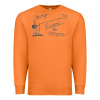 George Lassos The Moon   Its A Wonderful Life Premium Sweatshirt | Teevron