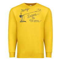 Lemon george lassos the moon   its a wonderful life Premium Sweatshirt - linhVisuals