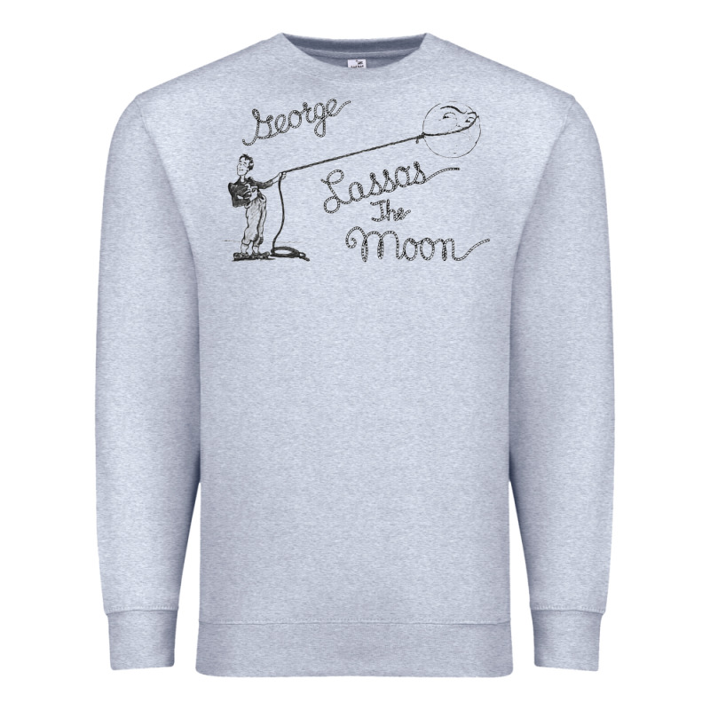 George Lassos The Moon   Its A Wonderful Life Premium Sweatshirt by linhVisuals | Teevron