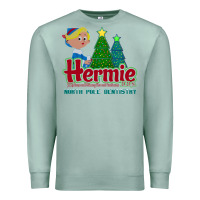 Seafoam hermie the elf dentistry    rudolph the red nosed reindeer Premium Sweatshirt - linhVisuals