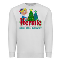 Dove Grey hermie the elf dentistry    rudolph the red nosed reindeer Premium Sweatshirt - linhVisuals